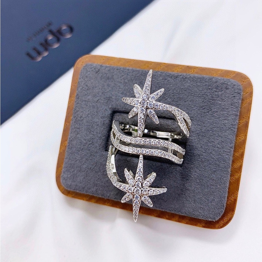 APM Double Cross Meteor Ring